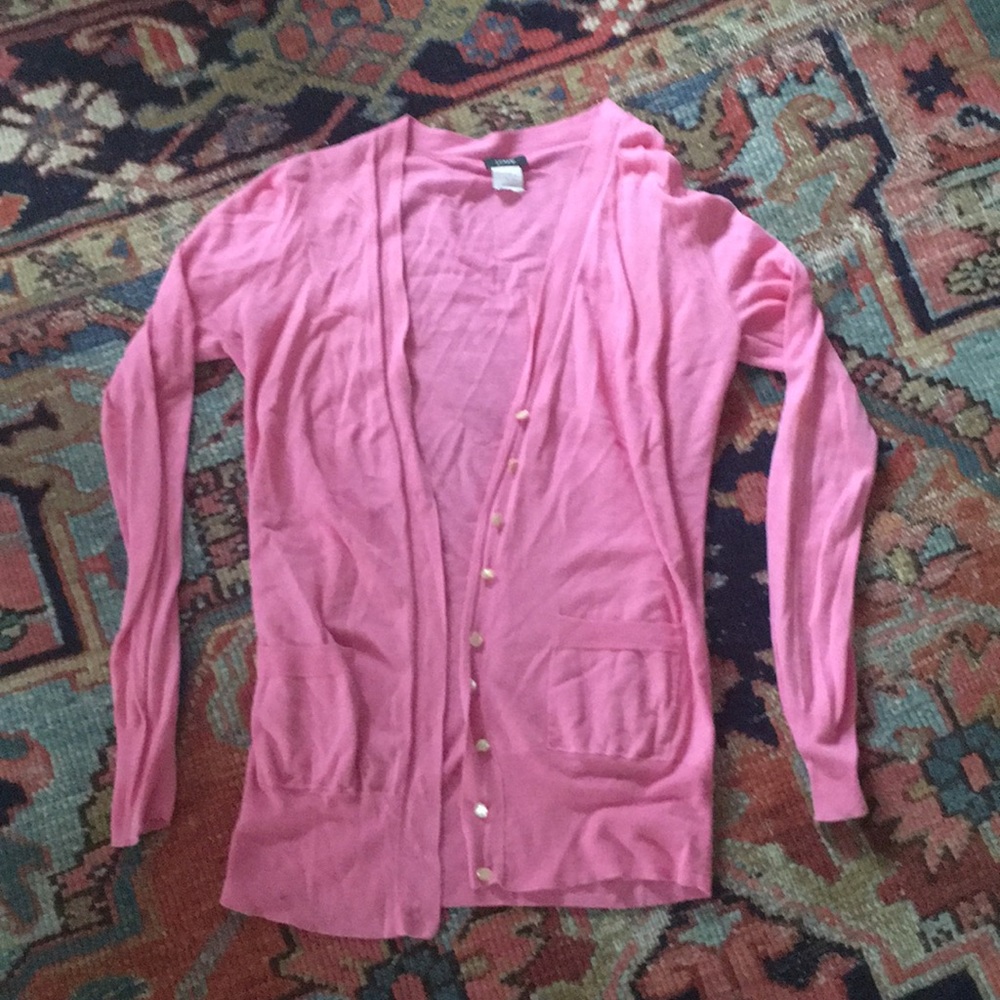 Jcrew featherweight cardigan